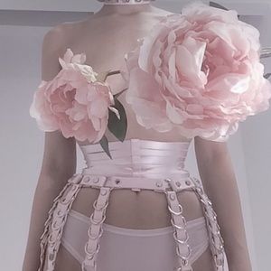 Creepyyeha Yeha waist cincher White 🦢